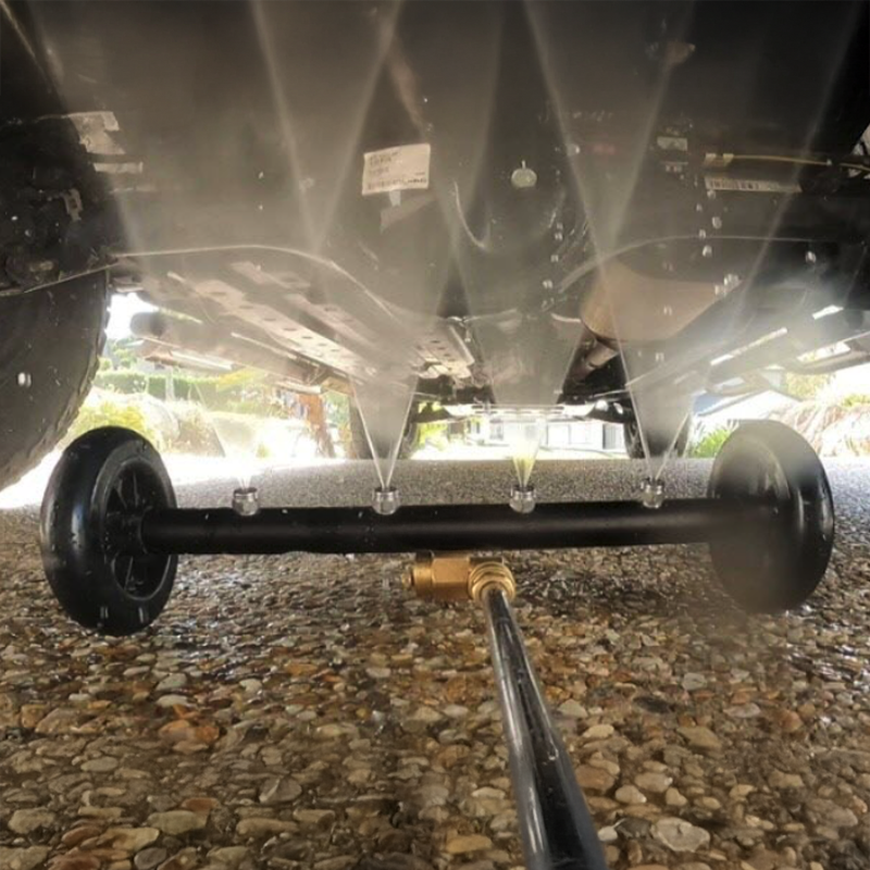2-in-1 Undercarriage Cleaner & Water Broom