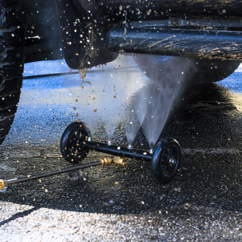 2-in-1 Undercarriage Cleaner & Water Broom
