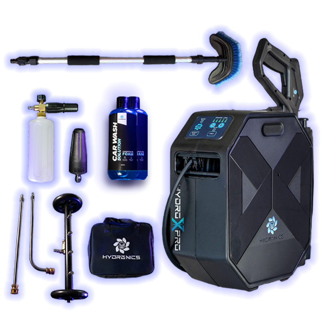 X-Pro Wall Mounted Pressure Washer Car Bundle