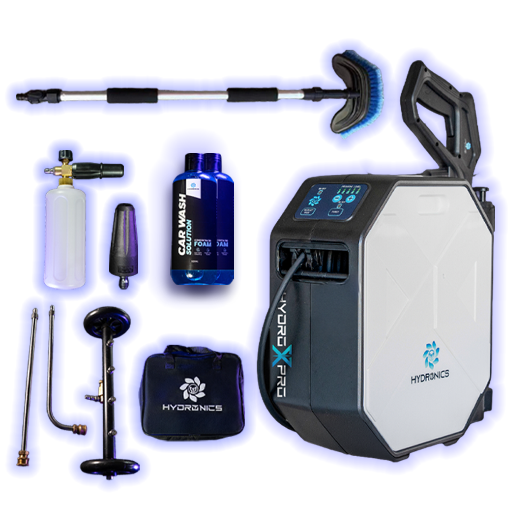 X-Pro Wall Mounted Pressure Washer Car Bundle