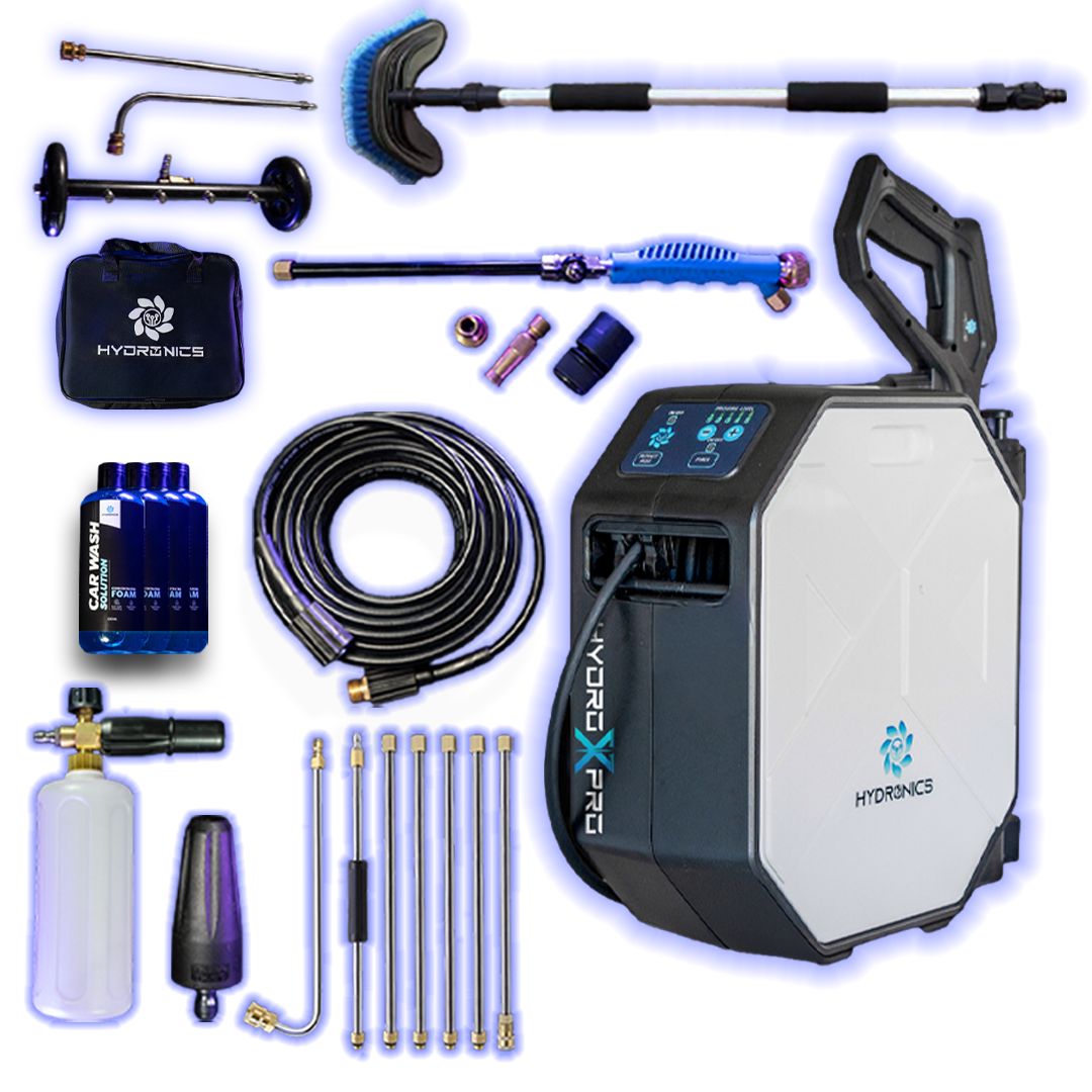 X-Pro Wall Mounted Pressure Washer Ultimate Bundle
