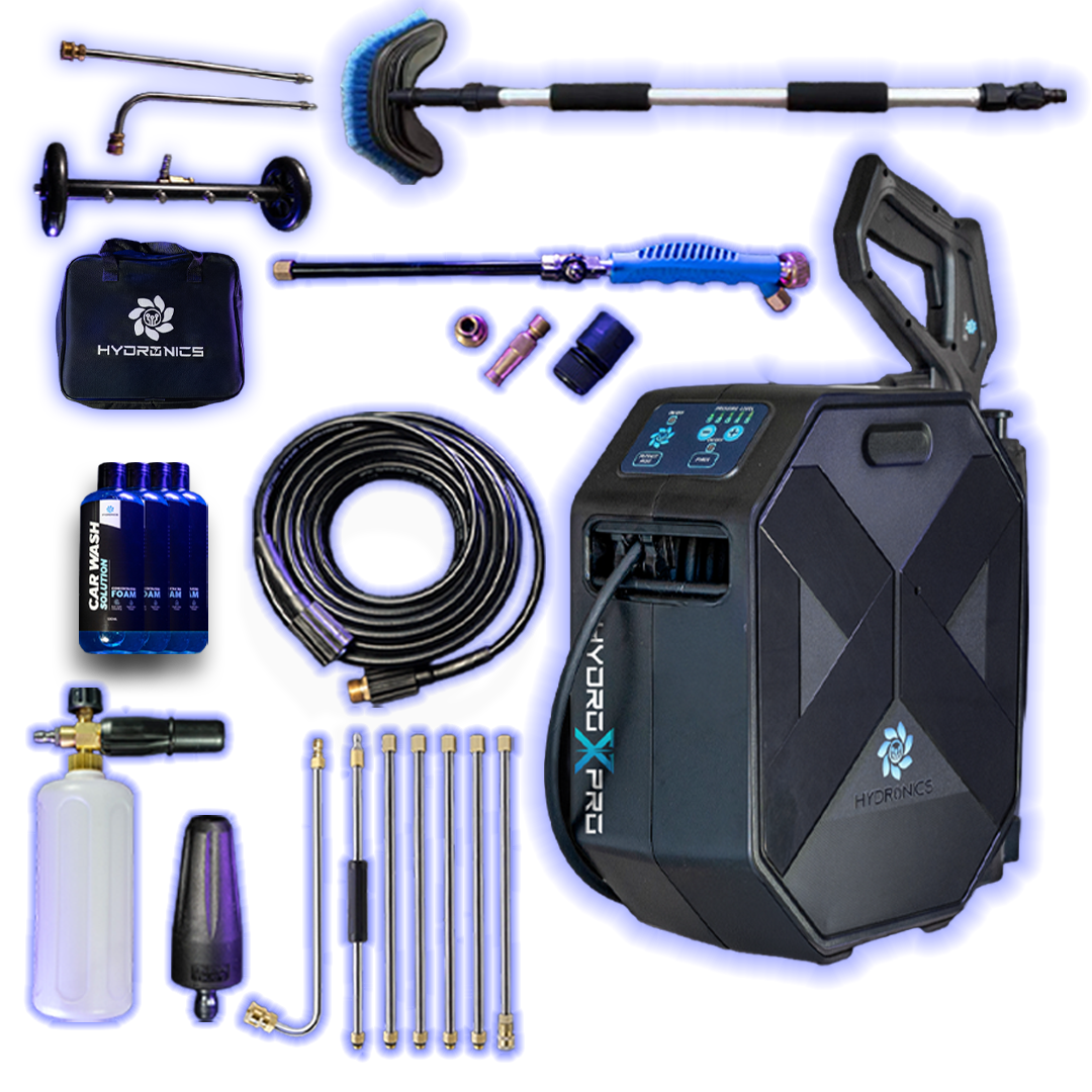 X-Pro Wall Mounted Pressure Washer Ultimate Bundle