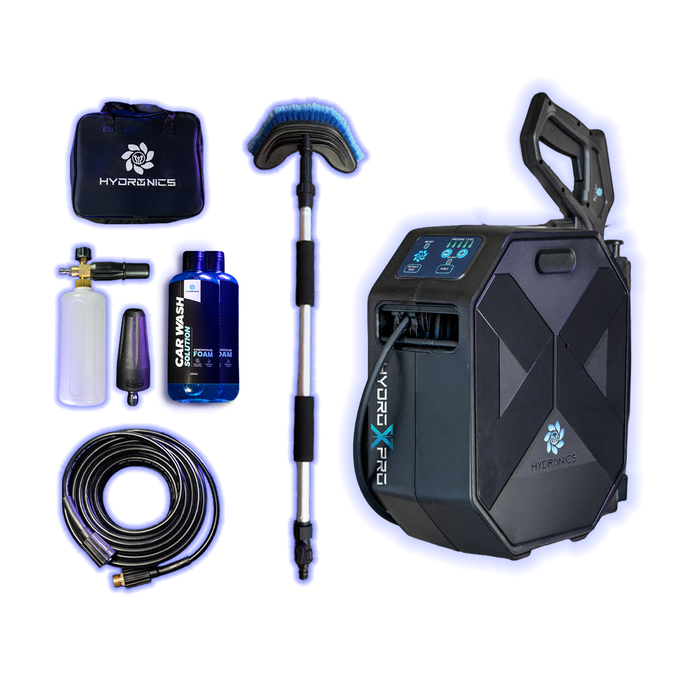 X-Pro Wall Mounted Pressure Washer Bike Bundle