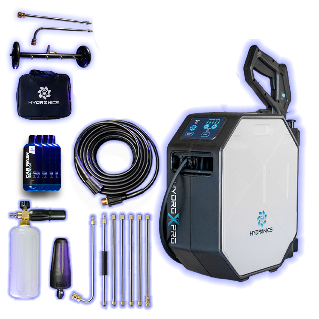 X-Pro Wall Mounted Pressure Washer Ultimate Bundle