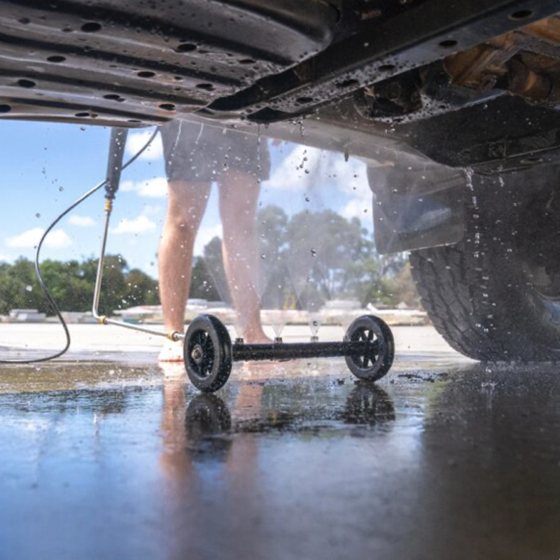 2-in-1 Undercarriage Cleaner & Water Broom